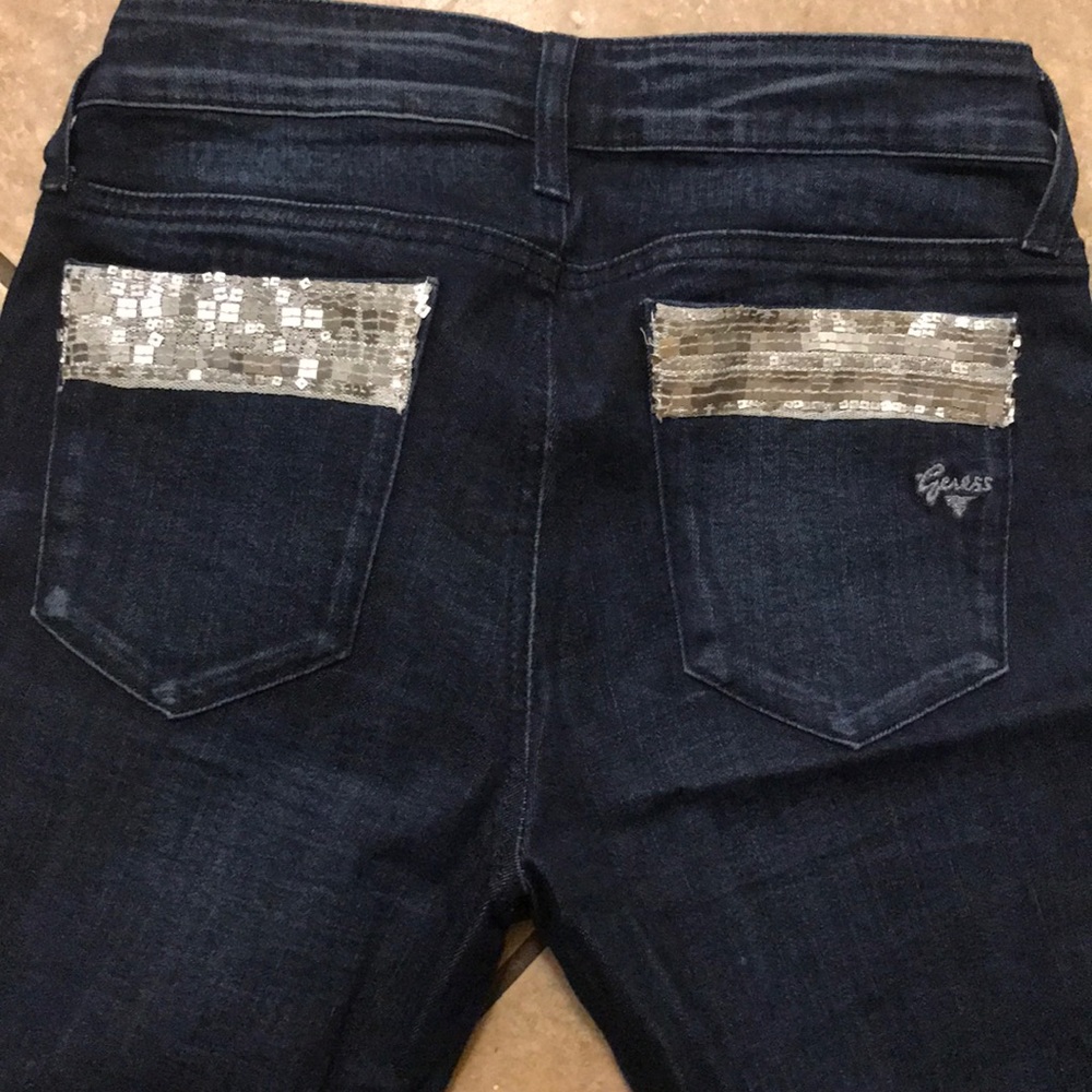 Guess dark jeans
